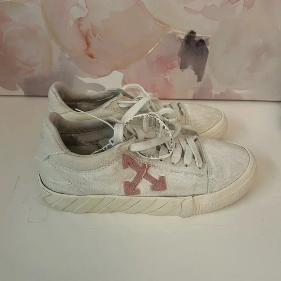 OFF-WHITE Low Vulcanized Eco Canvas White pink - Picture 2 of 8